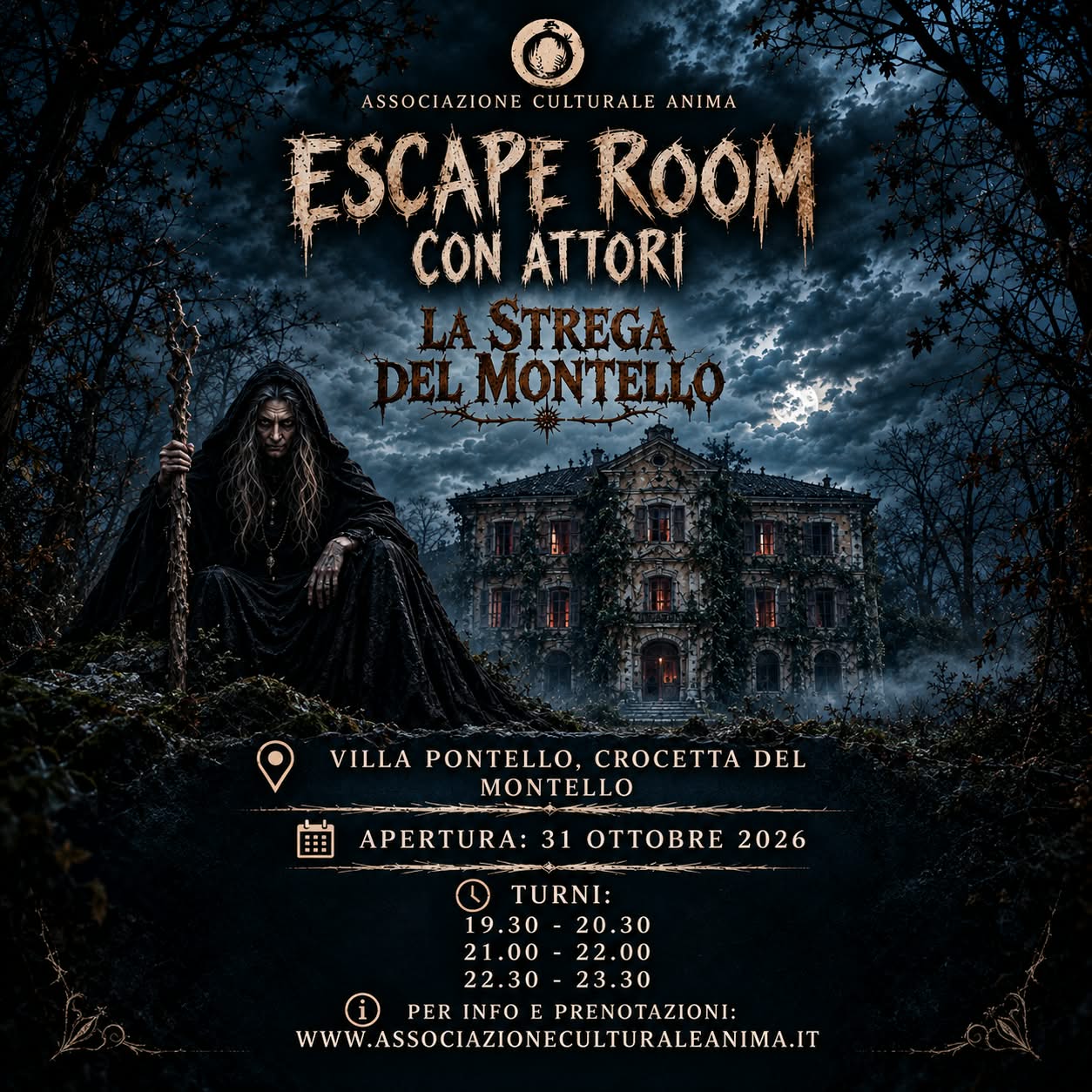 Escape room La strega del Montello